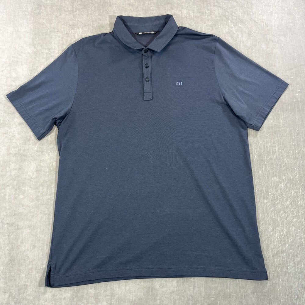 Travis Mathew Navy Polo Shirt